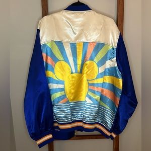 Disney Mickey Mouse California adventure silk bomber jacket